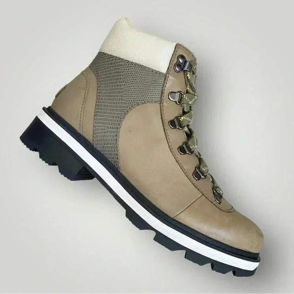 SOREL LENNOX HIKER STKD WATERPROOF BOOT Sz 9 - Picture 5 of 14